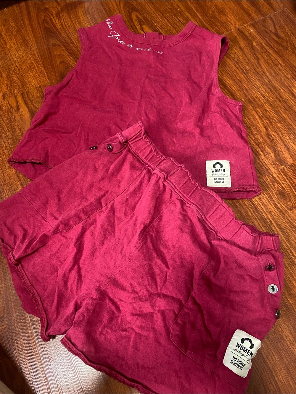 Star Wars Raspberry Pink Lounge Shorts with Branded Tag
